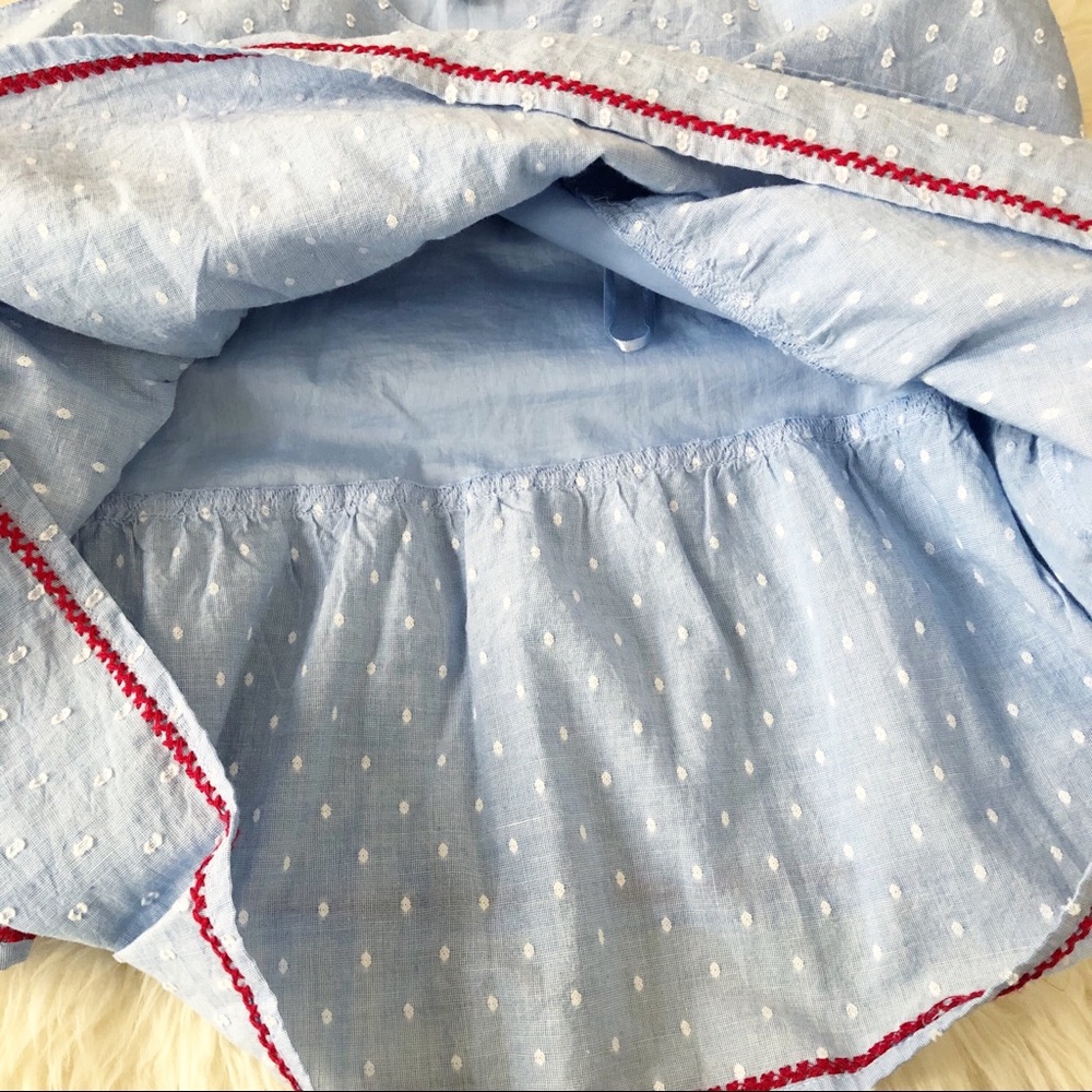 True Craft Racerback Ruffled Blouse Size M - Picture 6 of 8